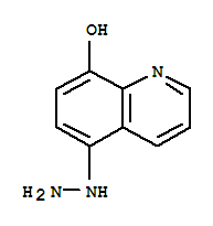 (9ci)-5-肼基-8-羥基喹啉結構式_404377-55-5結構式