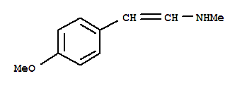 Ethenamine, 2-(4-methoxyphenyl)-n-methyl-(9ci) Structure,404822-93-1Structure