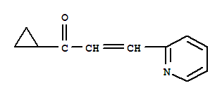 2-Propen-1-one,1-cyclopropyl-3-(2-pyridinyl)-(9ci) Structure,404916-68-3Structure