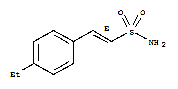 Ethenesulfonamide, 2-(4-ethylphenyl)-, (1e)-(9ci) Structure,405262-53-5Structure