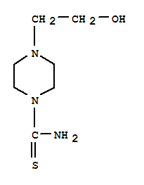 1-Piperazinecarbothioamide,4-(2-hydroxyethyl)-(9ci) Structure,40546-25-6Structure