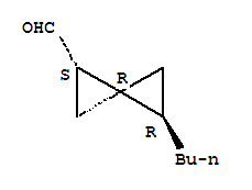 (1r,3s,4s)-rel-(9ci)-4-丁基-螺[2.2]戊烷羧醛結(jié)構(gòu)式_405874-07-9結(jié)構(gòu)式