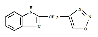 1H-benzimidazole,2-(1,2,3-oxadiazol-4-ylmethyl)-(9ci) Structure,40609-34-5Structure