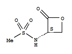 Methanesulfonamide, n-[(3s)-2-oxo-3-oxetanyl]-(9ci) Structure,406951-05-1Structure