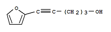 4-Pentyn-1-ol, 5-(2-furanyl)-(9ci) Structure,408492-32-0Structure