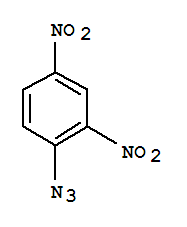 Benzene,1-azido-2,4-dinitro- Structure,4096-88-2Structure