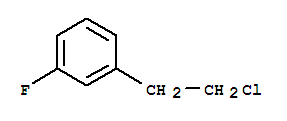 1-(2-Chloroethyl)-3-fluorobenzene Structure,41037-51-8Structure