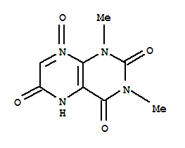 2,4,6(3H)-pteridinetrione, 1,5-dihydro-1,3-dimethyl-, 8-oxide Structure,411237-07-5Structure