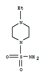 4-Ethylpiperazine-1-sulfonamide Structure,4114-84-5Structure