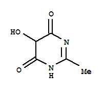 4,6(1H,5h)-pyrimidinedione, 5-hydroxy-2-methyl-(9ci) Structure,412003-89-5Structure