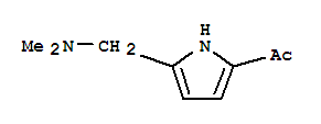 Ethanone, 1-[5-[(dimethylamino)methyl]-1h-pyrrol-2-yl]-(9ci) Structure,412013-37-7Structure