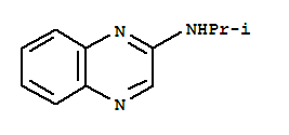 (9ci)-n-(1-甲基乙基)-2-喹噁啉胺結(jié)構(gòu)式_41213-11-0結(jié)構(gòu)式