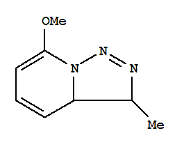 [1,2,3]Triazolo[1,5-a]pyridine,3,3a-dihydro-7-methoxy-3-methyl-(9ci) Structure,412279-03-9Structure