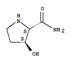 (2S,3S)-3-羥基吡咯烷-2-羧酰胺結(jié)構(gòu)式_412279-18-6結(jié)構(gòu)式