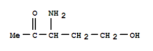 2-Pentanone, 3-amino-5-hydroxy-(9ci) Structure,412301-09-8Structure