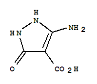 5-Amino-3-oxo-2,3-dihydro-1h-pyrazole-4-carboxylic acid Structure,412301-20-3Structure