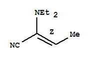 2-Butenenitrile,2-(diethylamino)-,(2z)-(9ci) Structure,412907-39-2Structure