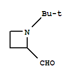 2-Azetidinecarboxaldehyde, 1-(1,1-dimethylethyl)- (9ci) Structure,41466-99-3Structure