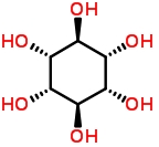 Muco-inositol Structure,41546-34-3Structure