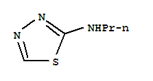 n-丙基-1,3,4-噻二唑-2-胺結(jié)構(gòu)式_41593-82-2結(jié)構(gòu)式