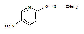 2-Propanone,o-(5-nitro-2-pyridinyl)oxime(9ci) Structure,41599-39-7Structure