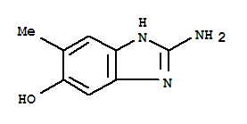 1H-benzimidazol-5-ol,2-amino-6-methyl-(9ci) Structure,419564-12-8Structure