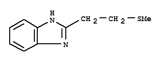 1H-benzimidazole,2-[2-(methylthio)ethyl]-(9ci) Structure,4198-64-5Structure