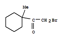 (9ci)-2-溴-1-(1-甲基環(huán)己基)-乙酮結(jié)構(gòu)式_42253-14-5結(jié)構(gòu)式