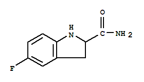 1H-indole-2-carboxamide,5-fluoro-2,3-dihydro-(9ci) Structure,422572-51-8Structure