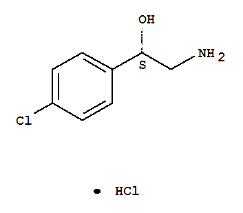 Benzenemethanol,alfa-(aminomethyl)-4-chloro-, hydrochloride (1:1), (S)- Structure,425366-61-6Structure