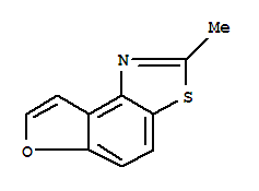 Furo[3,2-e]benzothiazole, 2-methyl-(9ci) Structure,425429-33-0Structure