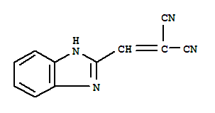 Propanedinitrile, (1h-benzimidazol-2-ylmethylene)-(9ci) Structure,42579-99-7Structure