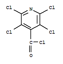 2,3,5,6-Tetrachloroisonicotinoyl chloride Structure,42935-09-1Structure