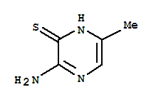 2(1H)-pyrazinethione,3-amino-6-methyl-(9ci) Structure,43029-07-8Structure