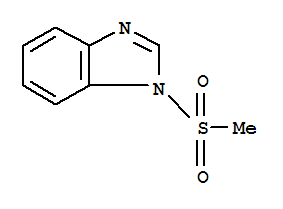 1H-benzimidazole,1-(methylsulfonyl)-(9ci) Structure,43215-10-7Structure