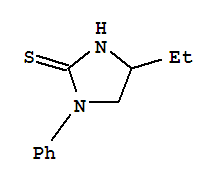 (9ci)-4-乙基-1-苯基-2-咪唑啉硫酮結(jié)構(gòu)式_433285-45-1結(jié)構(gòu)式