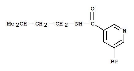 5-Bromo-n-(3-methylbutyl)-3-pyridinecarboxamide Structure,433969-36-9Structure