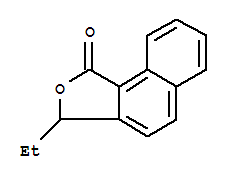 Naphtho[1,2-c]furan-1(3h)-one, 3-ethyl-(9ci) Structure,434337-35-6Structure