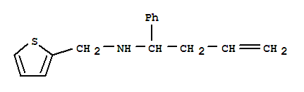 (1-Phenyl-but-3-enyl)-thiophen-2-ylmethyl-amine Structure,436088-65-2Structure