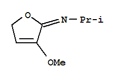 2-Propanamine,n-(3-methoxy-2(5h)-furanylidene)-(9ci) Structure,438000-89-6Structure