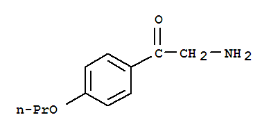 Ethanone, 2-amino-1-(4-propoxyphenyl)-(9ci) Structure,438015-36-2Structure