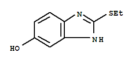 2-(Ethylthio)-3h-benzo[d]imidazol-5-ol Structure,439085-88-8Structure