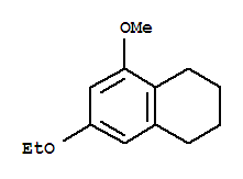 Naphthalene, 7-ethoxy-1,2,3,4-tetrahydro-5-methoxy-(9ci) Structure,439864-30-9Structure