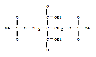 2,2-Bis(methylsulfonyloxymethyl)malonic acid diethyl ester Structure,440125-03-1Structure