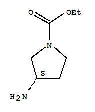 1-Pyrrolidinecarboxylicacid,3-amino-,ethylester,(3s)-(9ci) Structure,442873-99-6Structure