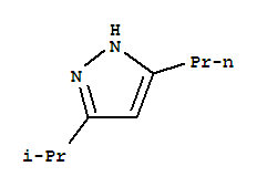 1H-pyrazole,3-(1-methylethyl)-5-propyl-(9ci) Structure,442886-94-4Structure