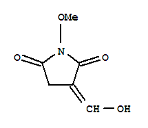 2,5-Pyrrolidinedione, 3-(hydroxymethylene)-1-methoxy-(9ci) Structure,444616-13-1Structure