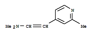 Ethenamine, n,n-dimethyl-2-(2-methyl-4-pyridinyl)-(9ci) Structure,444649-52-9Structure