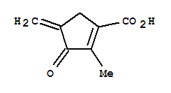 1-Cyclopentene-1-carboxylicacid,2-methyl-4-methylene-3-oxo-(9ci) Structure,444728-47-6Structure