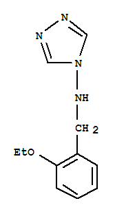 4H-1,2,4-triazol-4-amine,n-[(2-ethoxyphenyl)methyl]-(9ci) Structure,445413-73-0Structure